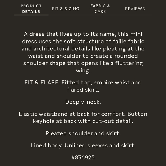 Banana Republic Petite Cutout Dress in blue - Picture 6 of 10